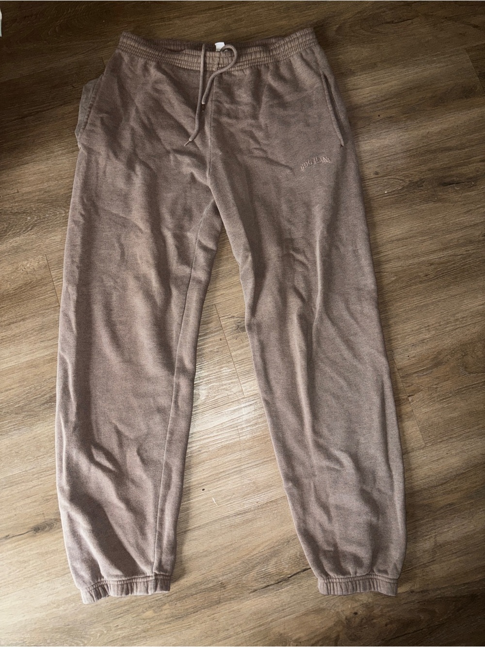 Urban outfitters Men's Taupe Joggers with Drawstring